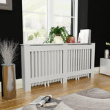 Radiatorombouw wit MDF 172 cm