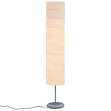 Vloerlamp met standaard E27 121 cm wit