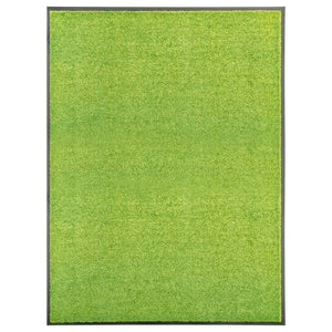 Deurmat wasbaar 90x120 cm groen