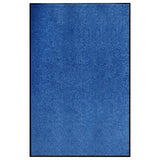 Deurmat wasbaar 120x180 cm blauw