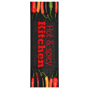 Keukenmat wasbaar Hot&Spicy 45x150 cm