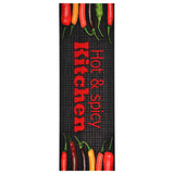 Keukenmat wasbaar Hot&Spicy 45x150 cm