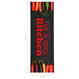 Keukenmat wasbaar Hot&Spicy 45x150 cm