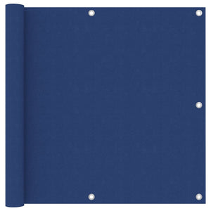 Balkonscherm 90x500 cm oxford stof blauw