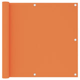 Balkonscherm 90x400 cm oxford stof oranje