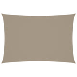 Zonnescherm rechthoekig 3x5 m oxford stof taupe