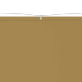 Luifel verticaal 100x1200 cm oxford stof beige