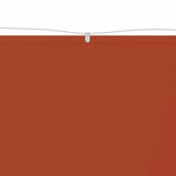 Luifel verticaal 180x1000 cm oxford stof terracottakleurig