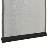 Vliegengordijn 10-delig 240x240 cm mesh zwart