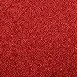 Deurmat 60x80 cm rood
