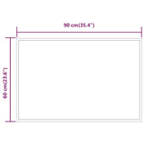 Badkamerspiegel LED 90x60 cm