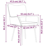 Eetkamerstoelen 2 st fluweel lichtgrijs