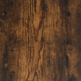 Bakkersrek 6-laags 90x40x180 cm bewerkt hout gerookt eikenkleur