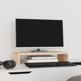 Monitorstandaard 50x27x10 cm massief grenenhout