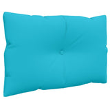 Palletkussens 2 st oxford stof turquoise