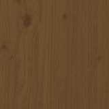 Plantenbak 82,5x40x39 cm massief grenenhout honingbruin