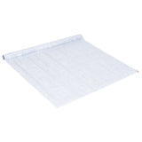 Raamfolies 4 st mat bamboepatroon PVC