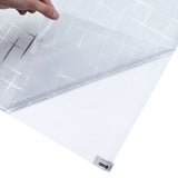 Raamfolies 2 st mat sterrenpatroon PVC