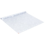 Raamfolies 4 st mat bloemenpatroon PVC