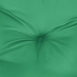 Stoelkussens 4 st hoge rug oxford stof groen