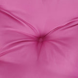 Stoelkussens 6 st lage rug oxford stof roze