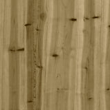 Oppottafel met schappen 82,5x50x86,5 cm geïmpregneerd hout