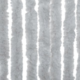 Vliegengordijn 100x230 cm chenille grijs